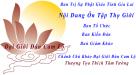 ĐẠI GIỚI ĐÀN CAM LỘ - NỘI DUNG ÔN TẬP THỌ GIỚI