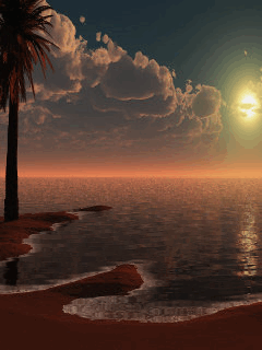 Animated wallpaper, screensaver 240x320 for cellphone