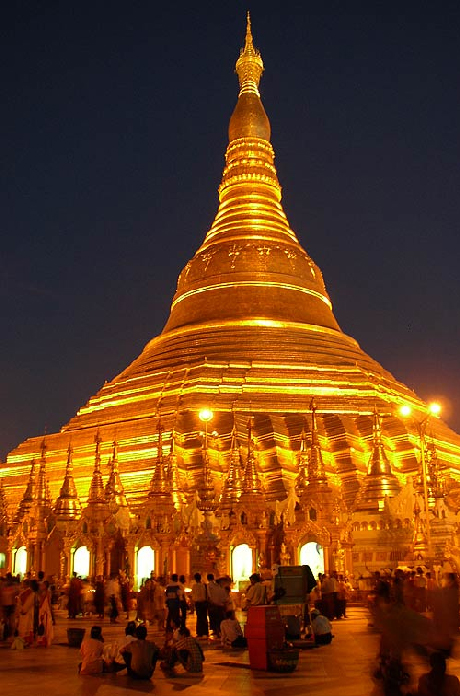 Thời điểm chiều tà là lúc đẹp nhất để ngắm cảnh chùa